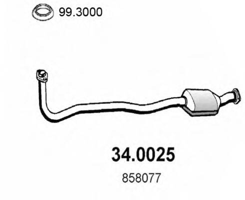 ASSO 340025 Каталізатор