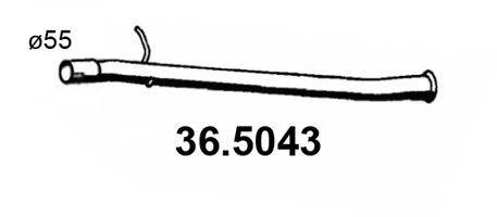 ASSO 365043 Труба вихлопного газу