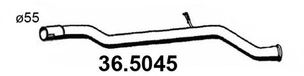 ASSO 365045 Труба вихлопного газу