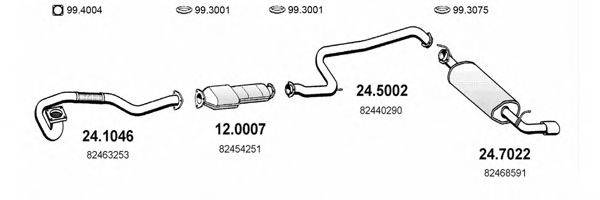 ASSO ART1246 Система випуску ОГ