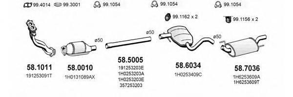 ASSO ART2692 Система випуску ОГ