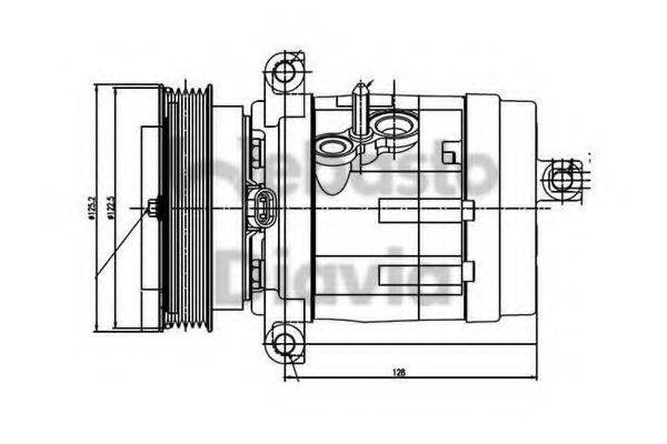 WEBASTO 82D0155984A Компресор, кондиціонер