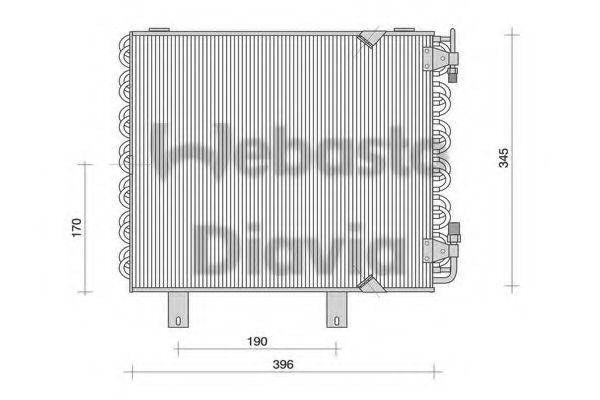 WEBASTO 82D0225019A Конденсатор, кондиціонер