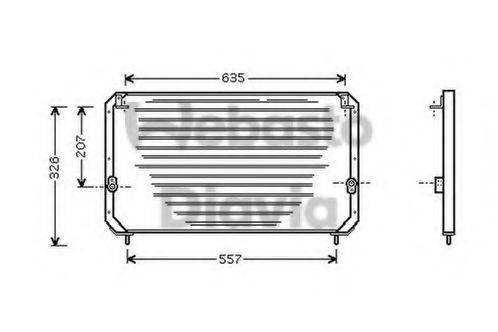 WEBASTO 82D0225094A Конденсатор, кондиціонер