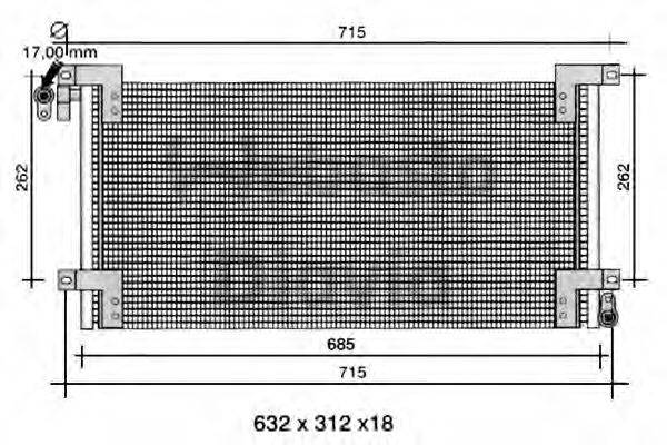 WEBASTO 82D0225292A Конденсатор, кондиціонер