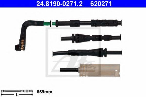 ATE 24819002712 Сигналізатор, знос гальмівних колодок