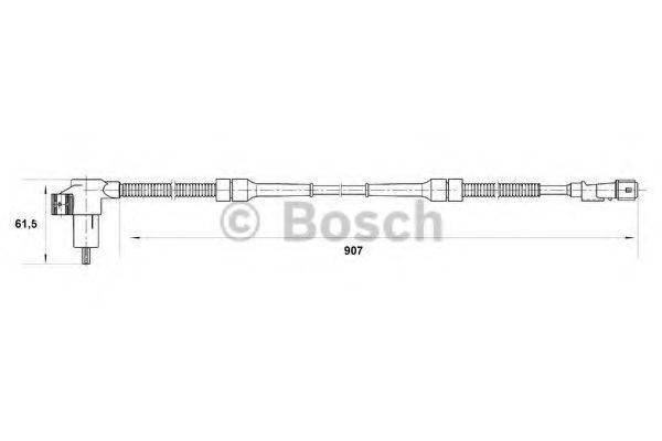 BOSCH 0265006504 Датчик, частота обертання колеса