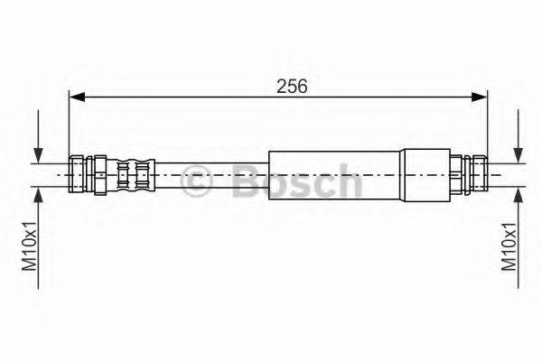 BOSCH 1987476284 Гальмівний шланг