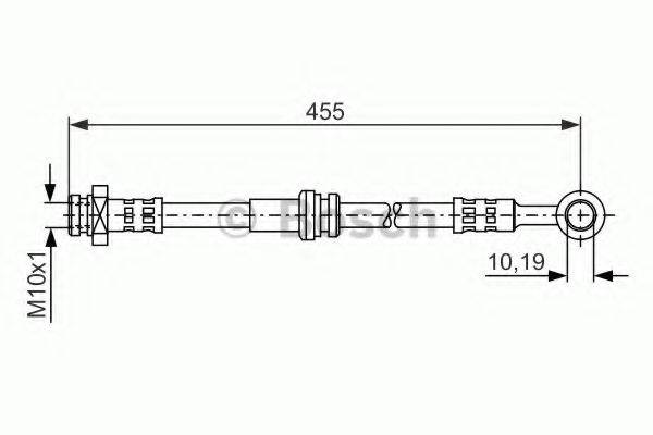 BOSCH 1987476936 Гальмівний шланг