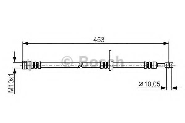 BOSCH 1987481270 Гальмівний шланг