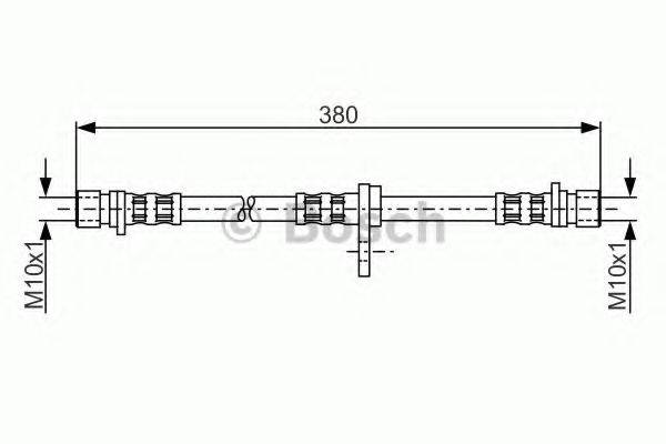 BOSCH 1987481271 Гальмівний шланг