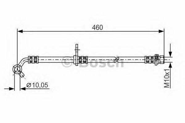 BOSCH 1987481309 Гальмівний шланг