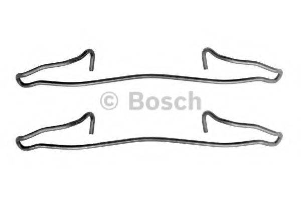 BOSCH 1987474114 Комплектуючі, колодки дискового гальма