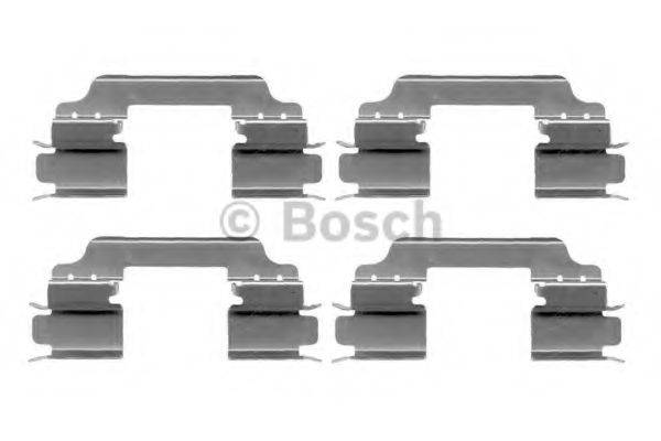 BOSCH 1987474310 Комплектуючі, колодки дискового гальма