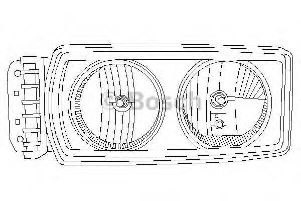 BOSCH 0318148213 Основна фара