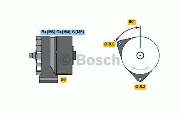 BOSCH 0120489731 Генератор