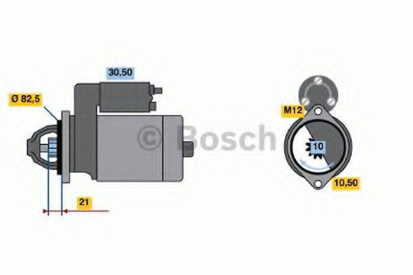 BOSCH 0986017420 Стартер