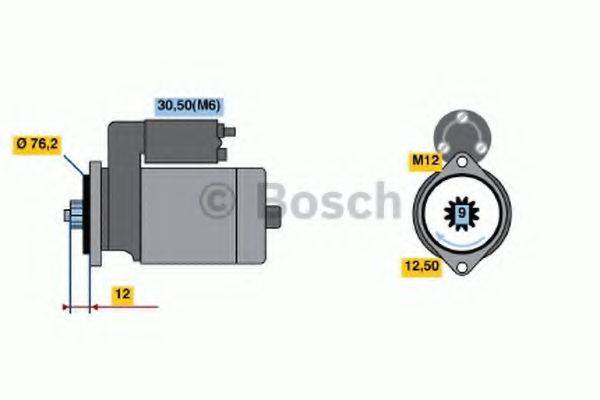 BOSCH 0986021910 Стартер