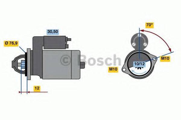 BOSCH 0986022740 Стартер