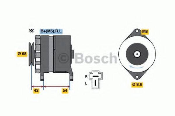 BOSCH 0986032611 Генератор