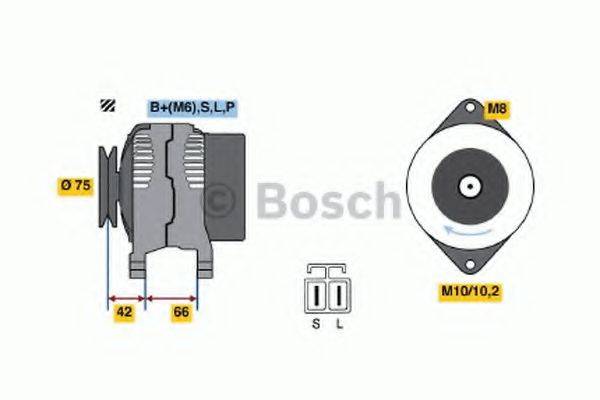 BOSCH 0986036331 Генератор