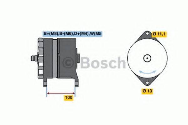 BOSCH 0986039260 Генератор