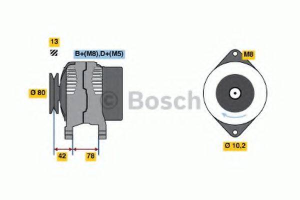 BOSCH 0123310051 Генератор