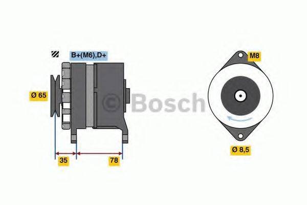 BOSCH 9120080169 Генератор