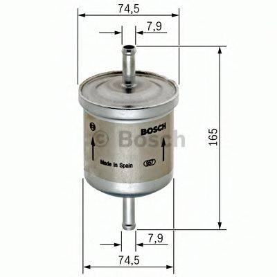 BOSCH 0450905927 Паливний фільтр