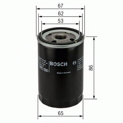 BOSCH 0451104067 Масляний фільтр