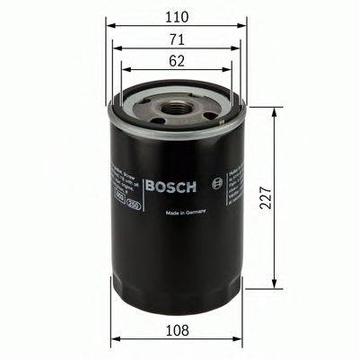 BOSCH 0451301156 Масляний фільтр