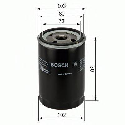 BOSCH 0986452030 Масляний фільтр