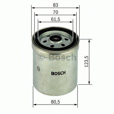 BOSCH 1457434154 Паливний фільтр