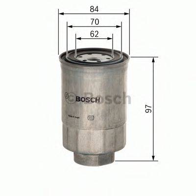 BOSCH 1457434443 Паливний фільтр