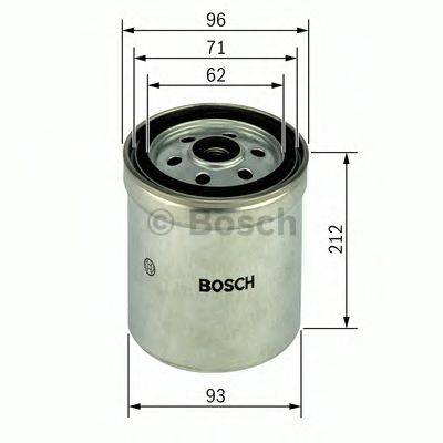 BOSCH F026402035 Паливний фільтр