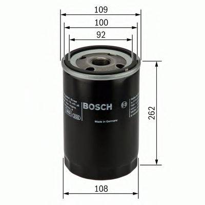 BOSCH F026407043 Масляний фільтр