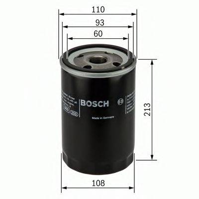 BOSCH F026407049 Масляний фільтр