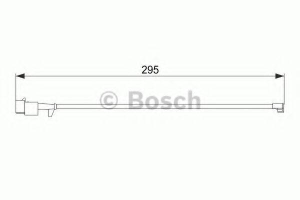 BOSCH 1987474575 Сигналізатор, знос гальмівних колодок