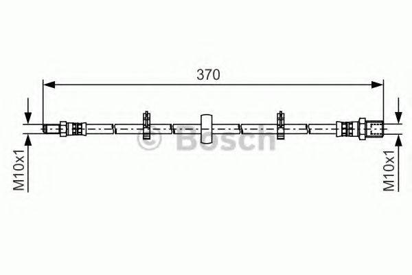 BOSCH 1987481508 Гальмівний шланг