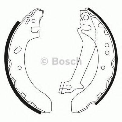 BOSCH 0986BB3505 Комплект гальмівних колодок