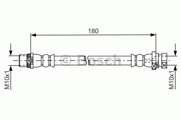 BOSCH 1987481682 Гальмівний шланг