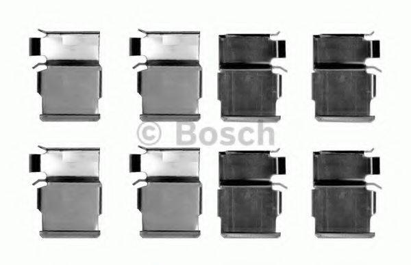 BOSCH 1987474605 Комплектуючі, колодки дискового гальма