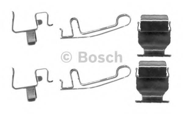 BOSCH 1987474646 Комплектуючі, колодки дискового гальма