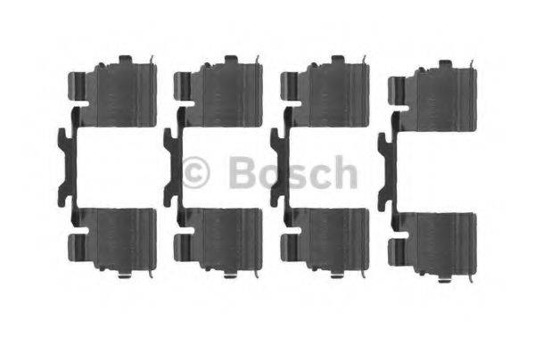 BOSCH 1987474709 Комплектуючі, колодки дискового гальма