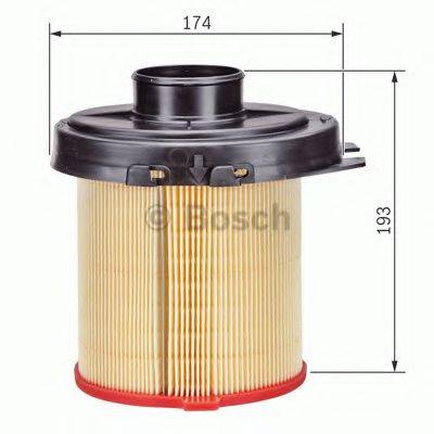 BOSCH 1457429908 Повітряний фільтр