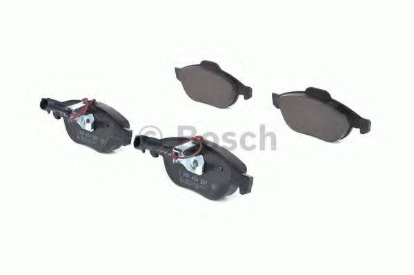 BOSCH 0986424507 Комплект гальмівних колодок, дискове гальмо