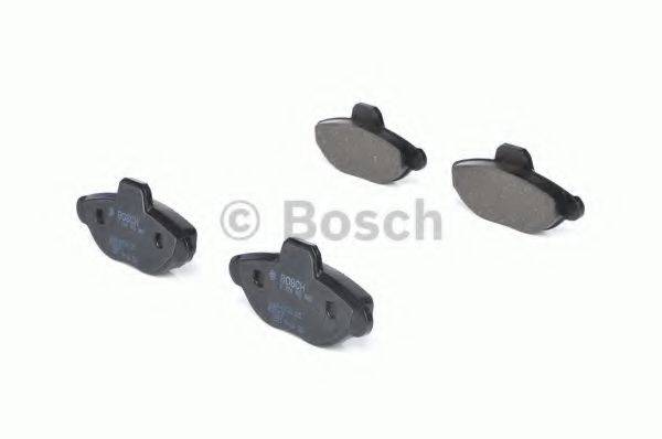 BOSCH 0986460968 Комплект гальмівних колодок, дискове гальмо