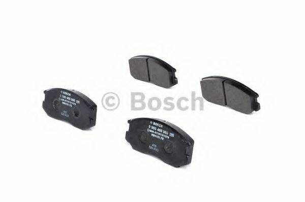 BOSCH 0986460980 Комплект гальмівних колодок, дискове гальмо