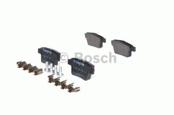 BOSCH 0986494076 Комплект гальмівних колодок, дискове гальмо