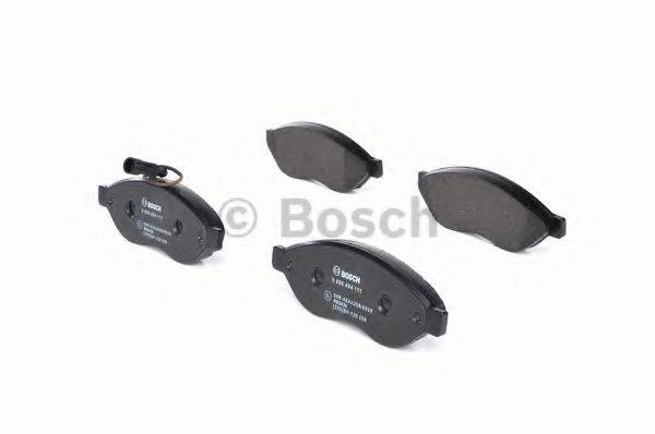 BOSCH 0986494111 Комплект гальмівних колодок, дискове гальмо